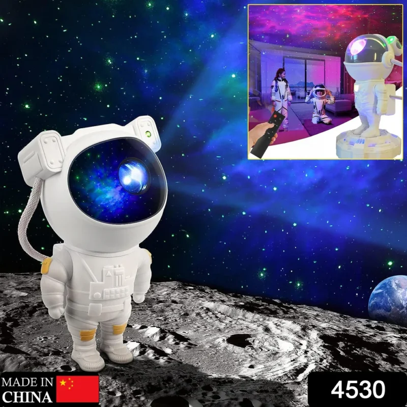 Astronaut Galaxy Projector Night Lamp – Remote-Controlled Starry Sky Light for Kids & Adults - Image 7