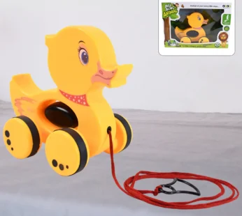 Pull Along Duck Toy – Classic Toddler Toy for Early Development (1+ Years)