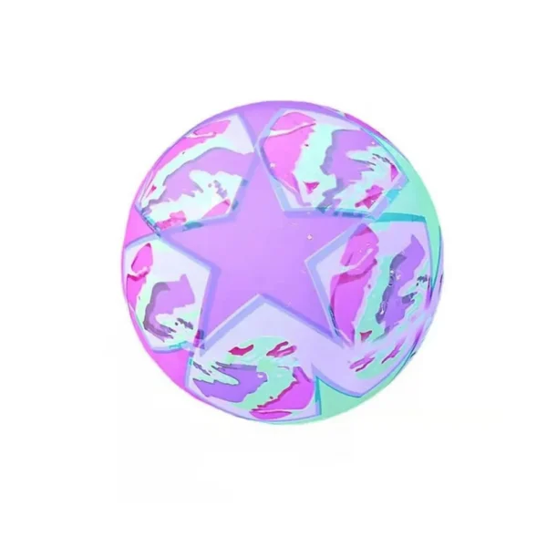 LED Flashing Bouncy Ball for Kids | Soft Rubber Light-Up Stress Relief Toy (1 Pc Only, Assorted Colors) - Image 3